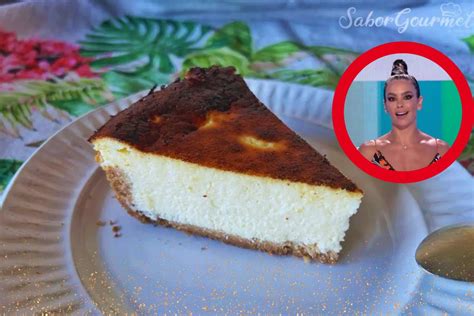 Tarta de queso parmesano de Cristina Pedroche con textura suelta