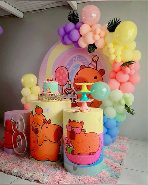 Tabla con ideas de decoración temática para tartas