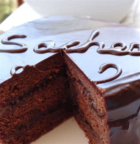 Tarta de chocolate estilo Sacher