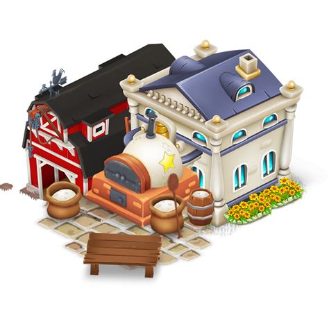 Edificios de producción en Hay Day