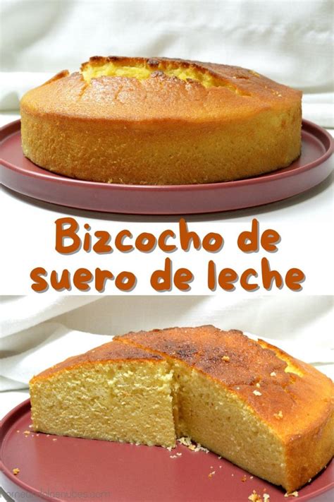 Bizcocho de suero de leche recién horneado