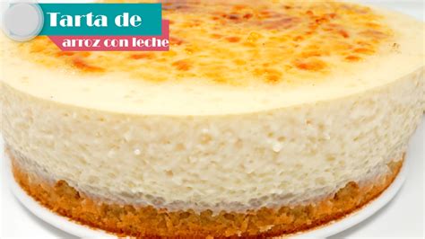 Tarta de arroz casera recién horneada