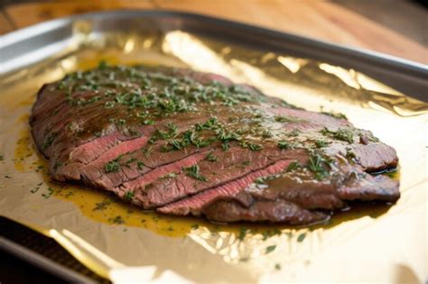 Bistec de falda marinado