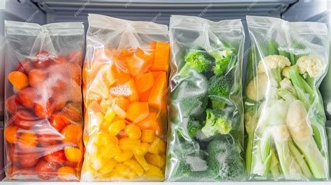 bolsas de fruta congelada preparada