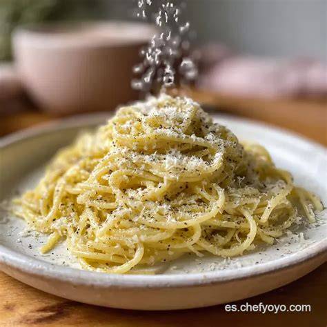 Ingredientes para Cacio e Pepe