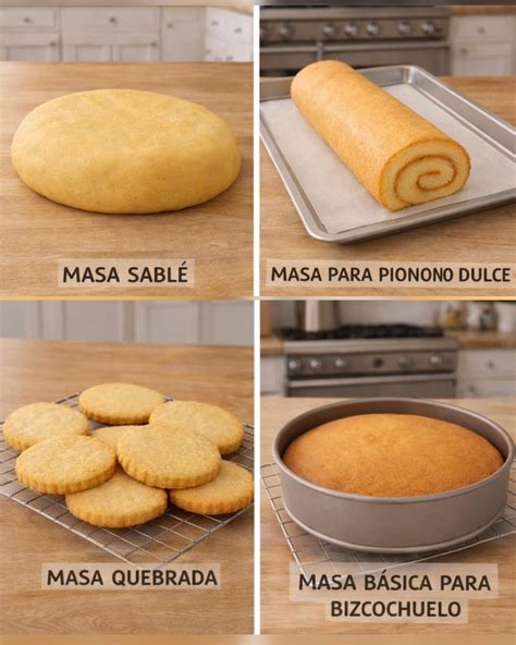 Ingredientes para masa sablé