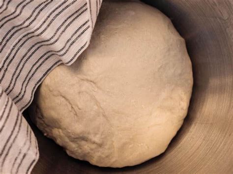Masa de pan de calabaza fermentando
