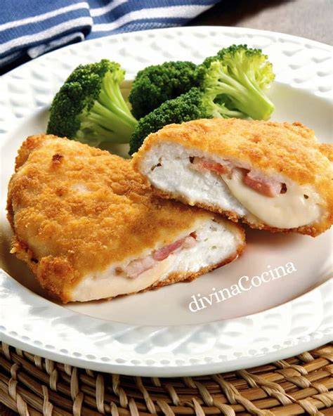 Filetes de pollo a la Villeroy