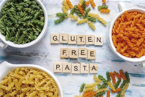 Tipos de pasta sin gluten y sus ingredientes