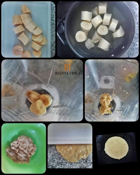 Pasos para hacer tortillas de plátano verde