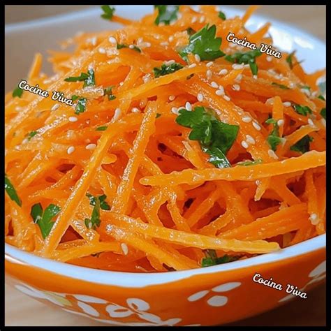 zanahorias ralladas y arroz