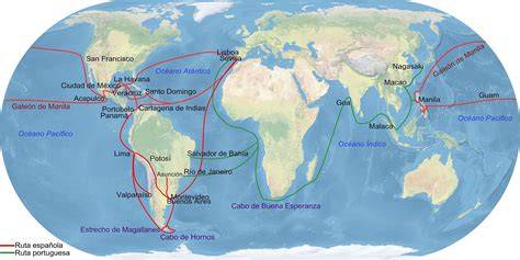 Mapa histórico de las rutas comerciales entre Italia y Galicia