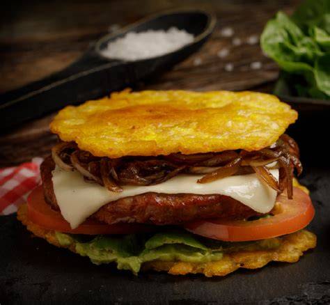 tabla comparativa de ingredientes para hamburguesas de patacón