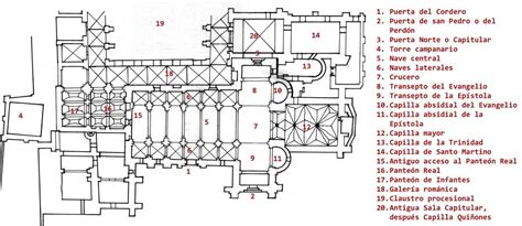 Plano de la Colegiata de San Isidoro