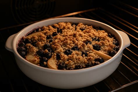 Textura de crumble antes de hornear