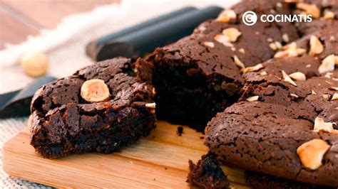 Base de brownie saludable y sin gluten para tartas