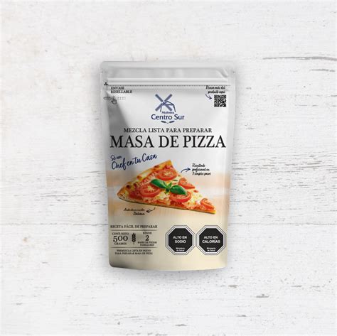 Masa de pizza leudada lista para estirar