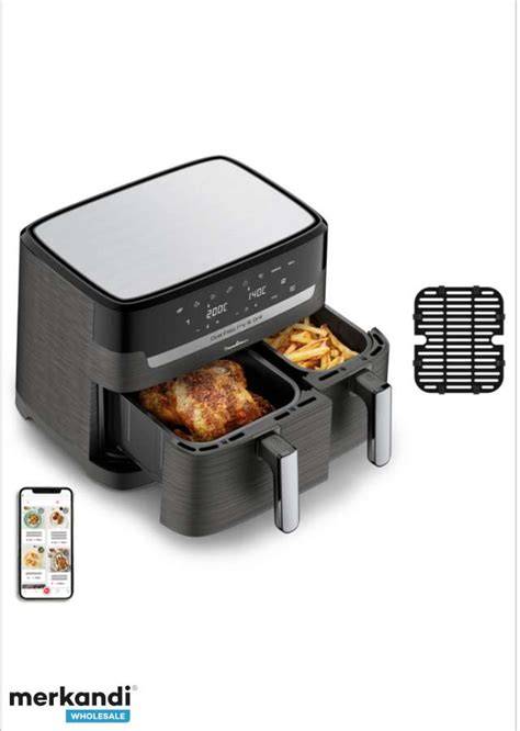 Freidora de aire Moulinex en una cocina moderna