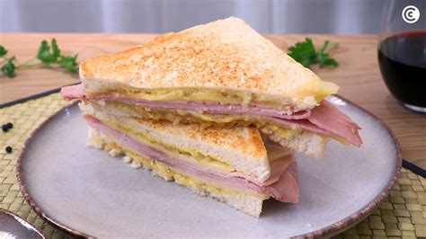 Ingredientes de calidad para sándwich mixto