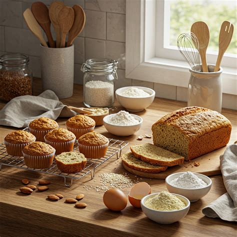 Ingredientes esenciales para repostería sin gluten