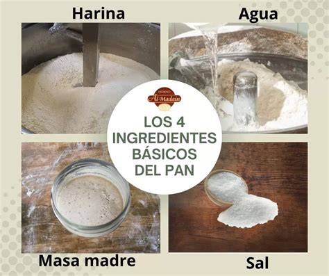 Ingredientes básicos para hacer pan