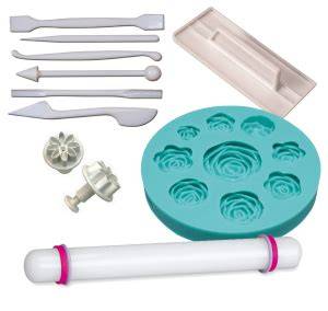 Herramientas básicas para trabajar con fondant