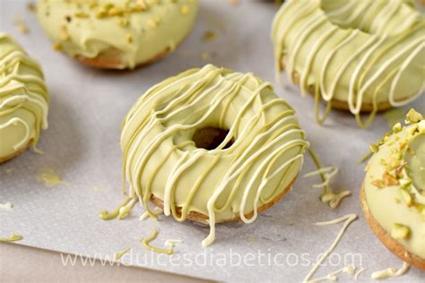 Donuts de pistacho