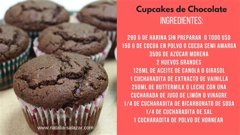 Ingredientes básicos para cupcakes de chocolate