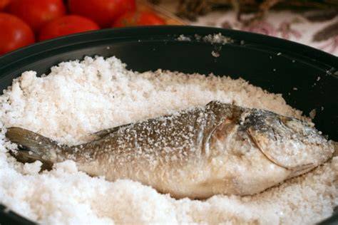 Dorada a la sal al horno