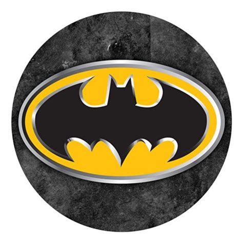 Oblea de azúcar con diseño de Batman