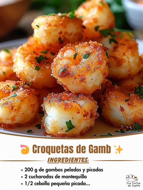 Gambas picadas para el relleno