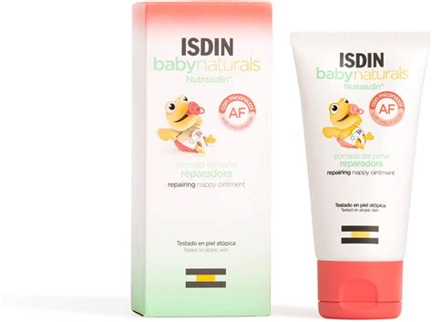 Bebé con pañal y crema para dermatitis