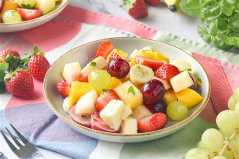 Ensalada de frutas con especias