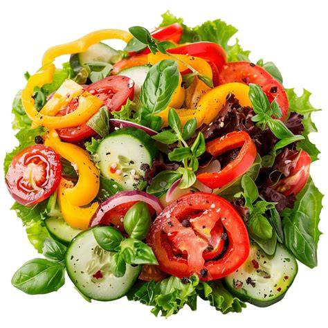 Vegetales frescos para ensalada
