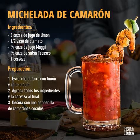 Ingredientes y preparación de Michelada con Clamato