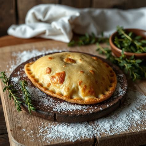 Empanada casera con masa quebrada