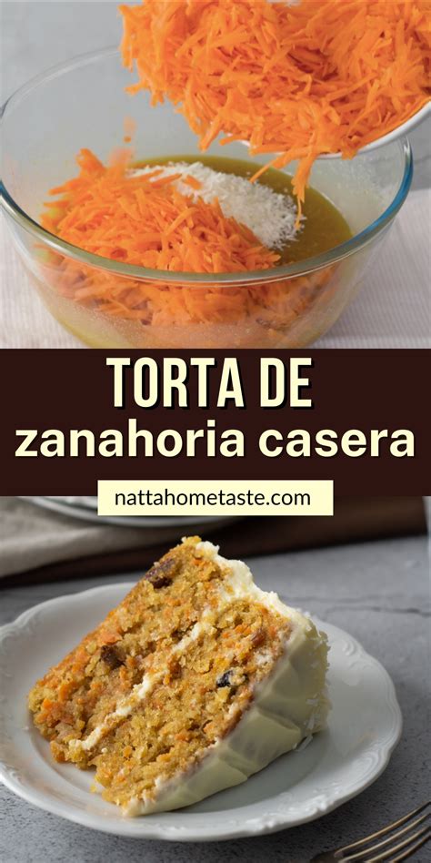 Pasos para la elaboración de la torta de zanahoria