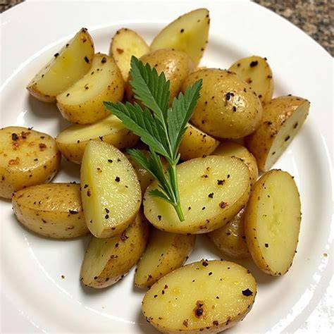 Melting potatoes con hierbas y ajo