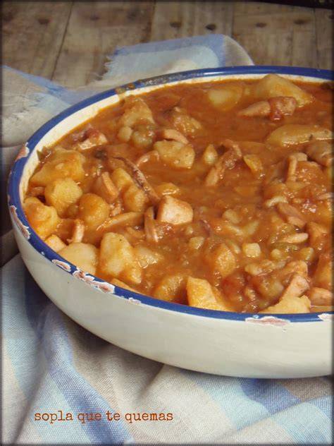 Plato de pota con patatas