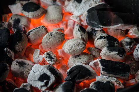Preparación de carbón para barbacoa