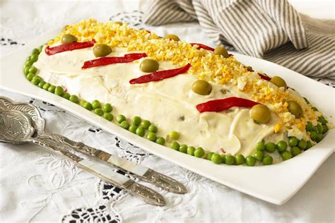 Ensaladilla rusa tradicional