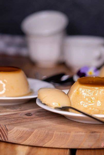 Ingredientes para flan vegano