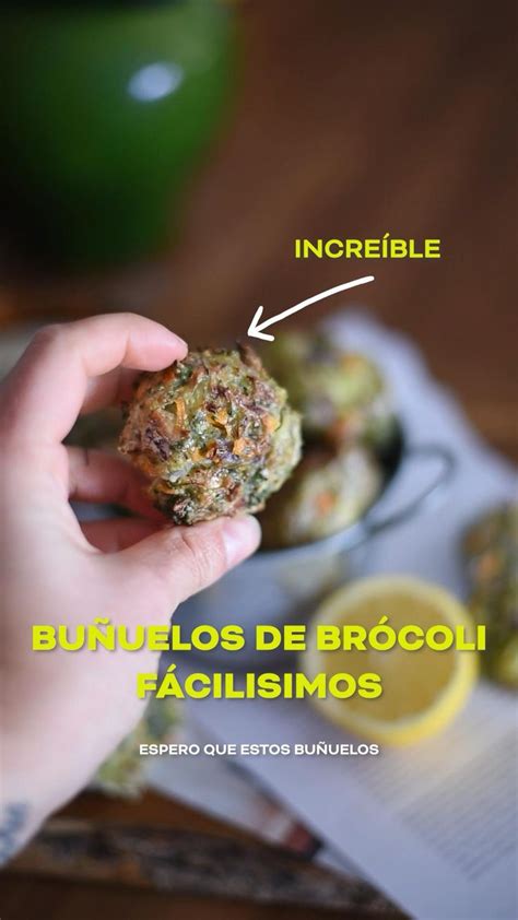 Buñuelos de brócoli elaborados con tallos, una opción sostenible