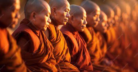 Monjes budistas preparando oshizushi