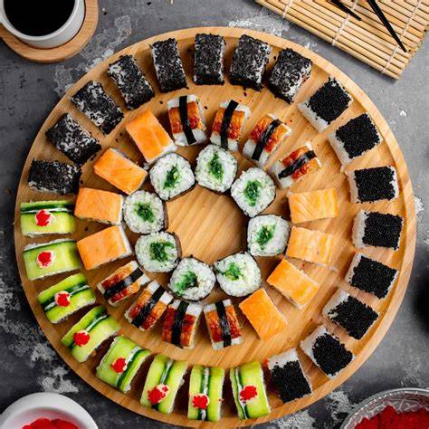 Bandeja de sushi variado para llevar
