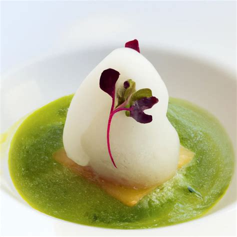 Cocina molecular con espuma de huevo