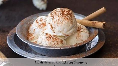 Preparación de helado en Thermomix