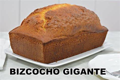 Bizcocho gigante horneándose