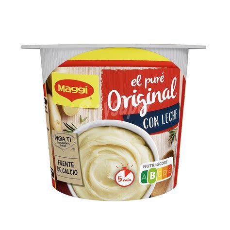 Envase de puré de patatas Maggi
