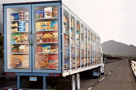 Logística de distribución de alimentos congelados